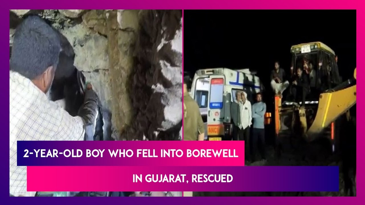 Gujarat: Two-Year-Old Boy Who Fell Into Borewell In Jamnagar, Rescued