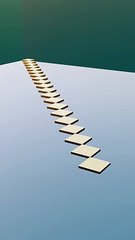 Escalones flotantes | Animación 3D