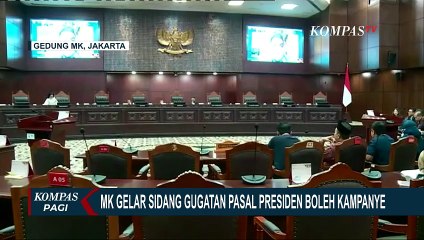MK Gelar Sidang Gugatan Pasal Presiden Boleh Kampanye, Penggugat Kecewa dengan Keterangan Pemerintah