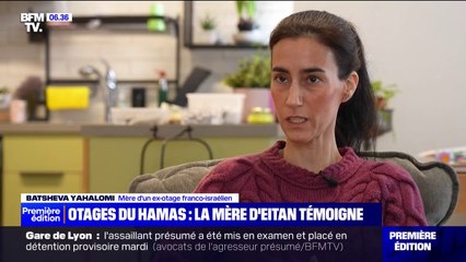 Download Video: Otages du Hamas: la mère du jeune Eitan, libéré fin novembre, témoigne sur BFMTV