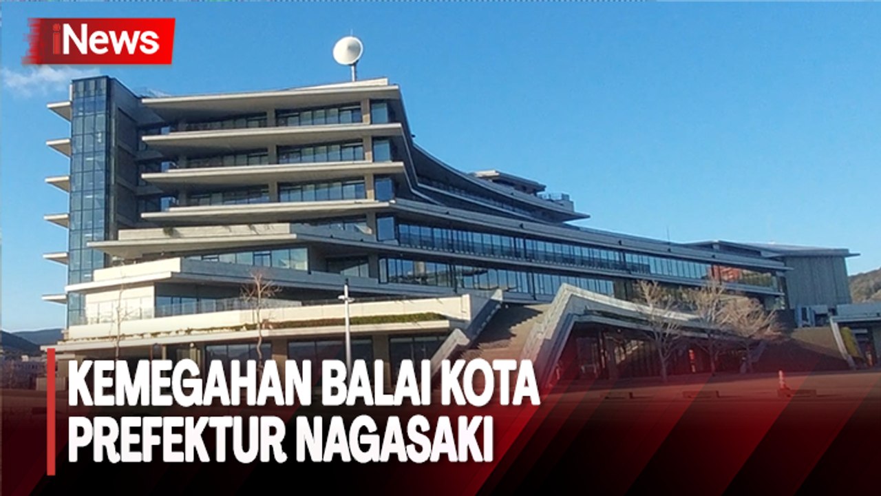 Nikmati Fasilitas Balai Kota Prefektur Nagasaki, Bangunan Megah Senilai Rp4,3 Triliun