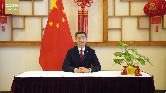 Vœux de l'ambassadeur de Chine au Gabon, Li Jinjin, pour le Nouvel An chinois