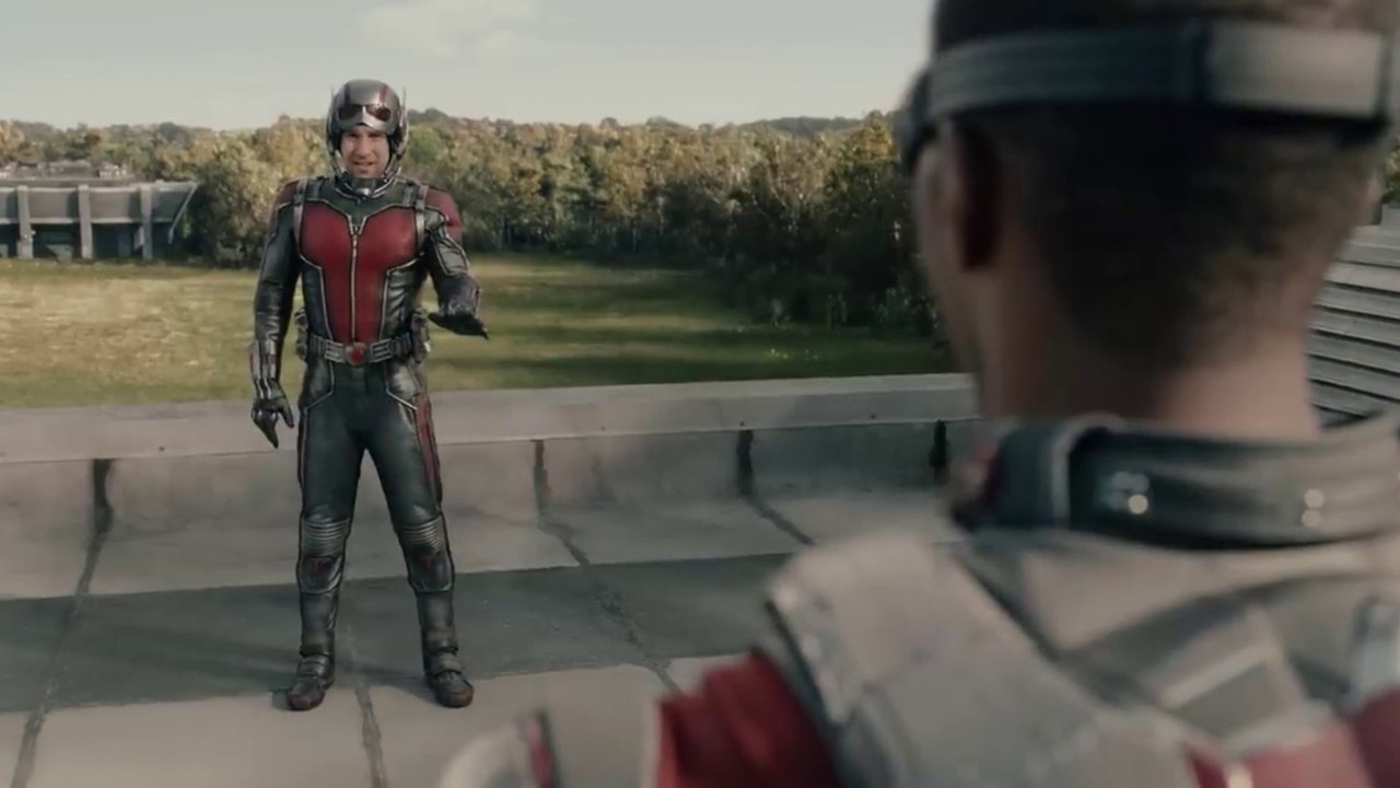 Ant-Man vs Falcon - Fight Scene - Ant-Man 4K HD