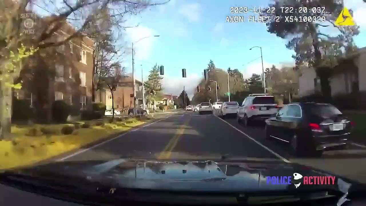 Police Bodycam Footage Shows Chase and Arrest of a Drive-By Shooting Suspect