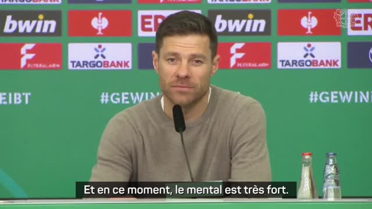 Leverkusen - Xabi Alonso : "En ce moment, le mental est très fort"