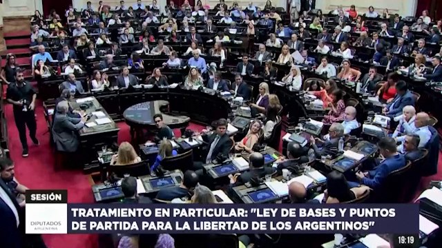 Reformas de Milei dan marcha atrás en el Congreso por falta de apoyo de aliados