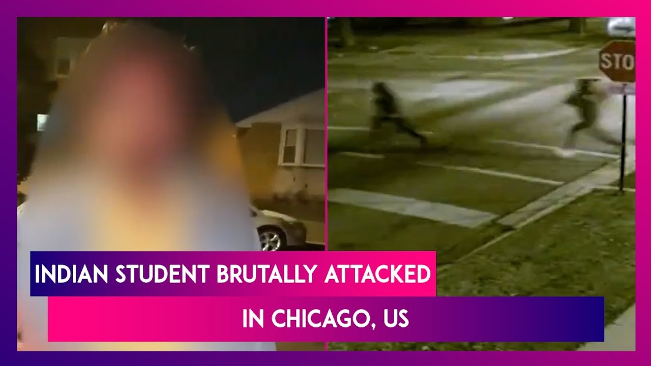 US: Indian Student Chased, Brutally Attacked By Four Men In Chicago; Terrifying Video Surfaces
