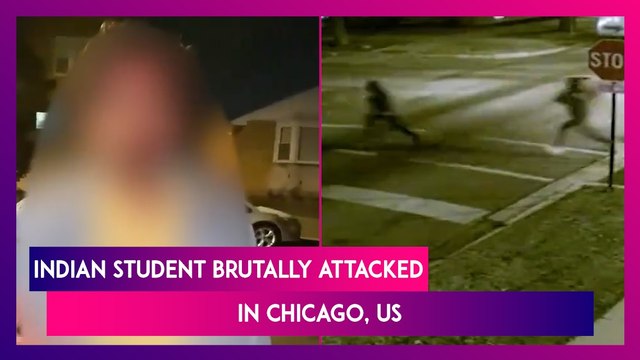 US: Indian Student Chased, Brutally Attacked By Four Men In Chicago; Terrifying Video Surfaces