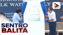 PBBM, pinangunahan ang inagurasyon ng Bulk water project sa Davao city ngayong araw