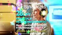 Ondas Binaurais : Rejuvenesça com 285 Hz + Ressonância Schumman 7.83 Hz