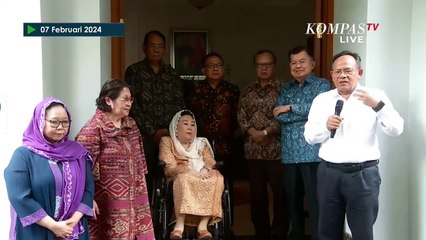 [FULL] Jusuf Kalla Usai Terima Tokoh Bangsa GNB Sinta Wahid Dkk, Bahas Visi Pemilu Bersih