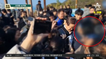 이재명 습격범 공소장 보니…7개월 전부터 칼 갈았다