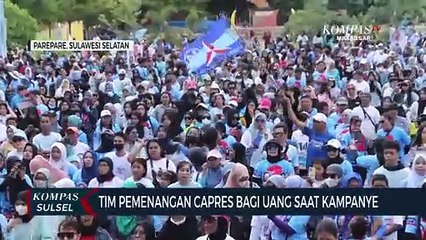 Скачать видео: Tim Pemenangan Capres Bagi Uang Saat Kampanye