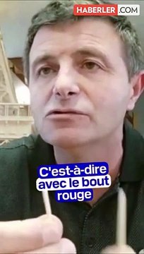 700.000 kibrit çöpü kullanarak yaptığı 7 metrelik Eyfel Kulesi maketi, bir hatası yüzünden Guinness Dünya Rekorlar kitabına giremedi