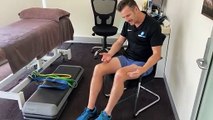 Home Hack - Knee Extension Strengthening _ Tim Keeley _ Physio REHAB