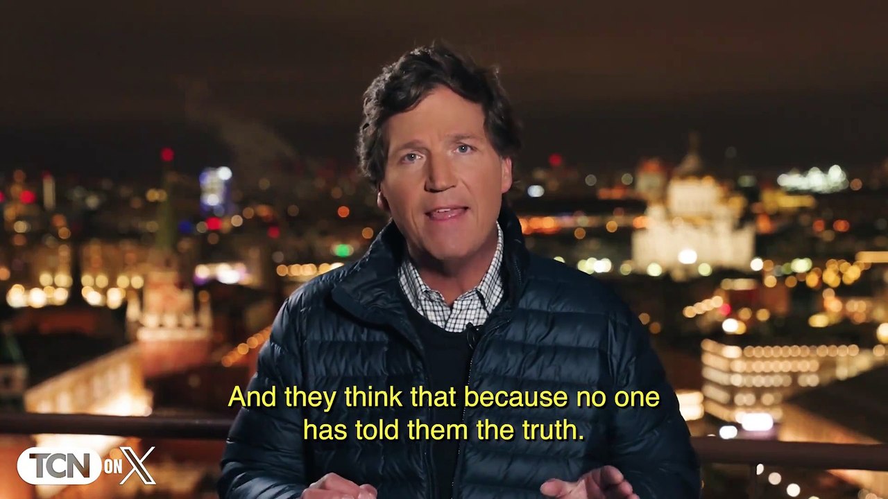 Le présentateur américain Tucker Carlson, un proche de Donald Trump, annonce qu'il va réaliser prochainement une interview du président russe Vladimir Poutine - Regardez