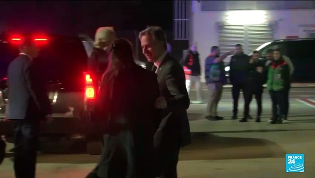 Le chef de la diplomatie américaine Antony Blinken en Israël pour discuter d'une trêve à Gaza