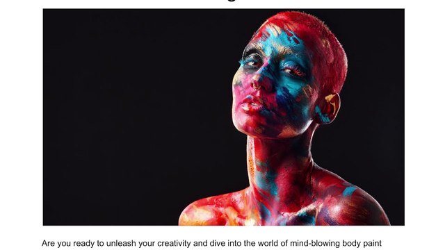 Creating Mind-Blowing Body Paint Designs | Niall O'Riordan FX
