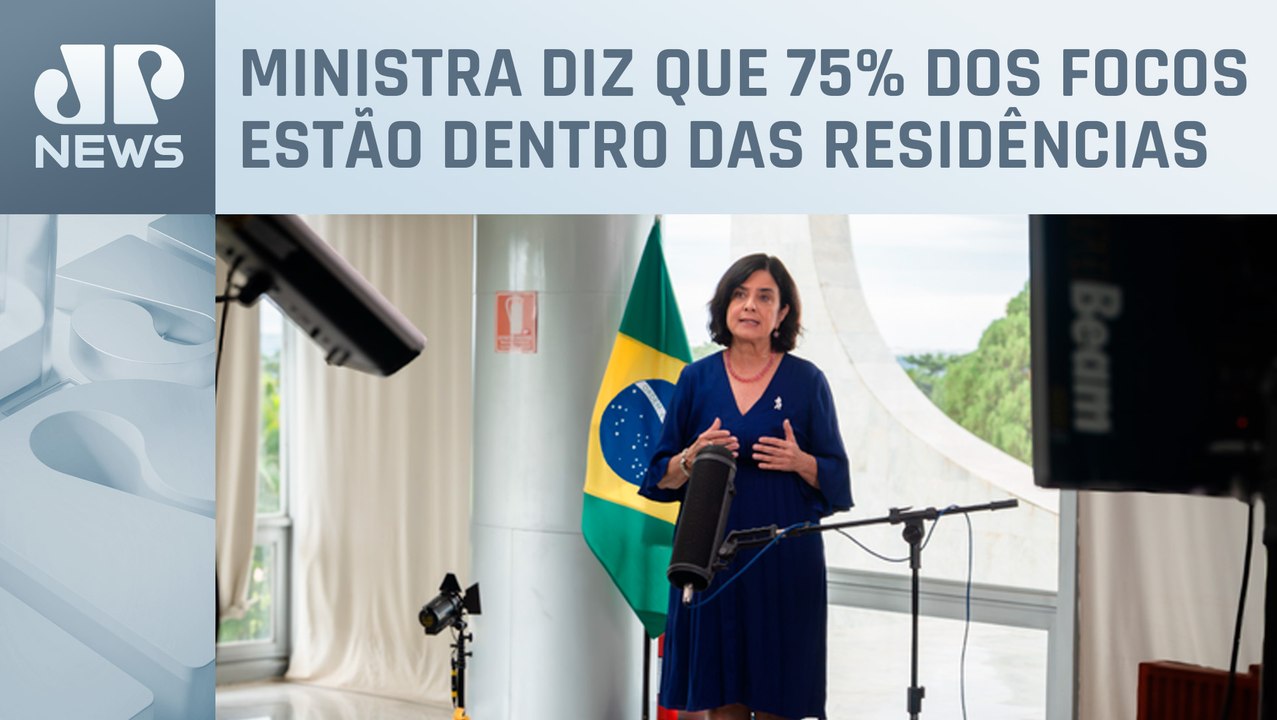 Nísia Trindade pede ajuda da população no combate à dengue