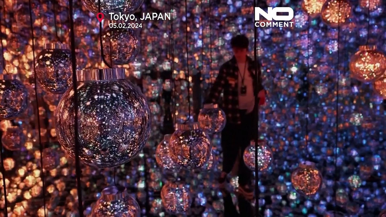 Immersive Lichtausstellung will Besucher in Tokio fesseln