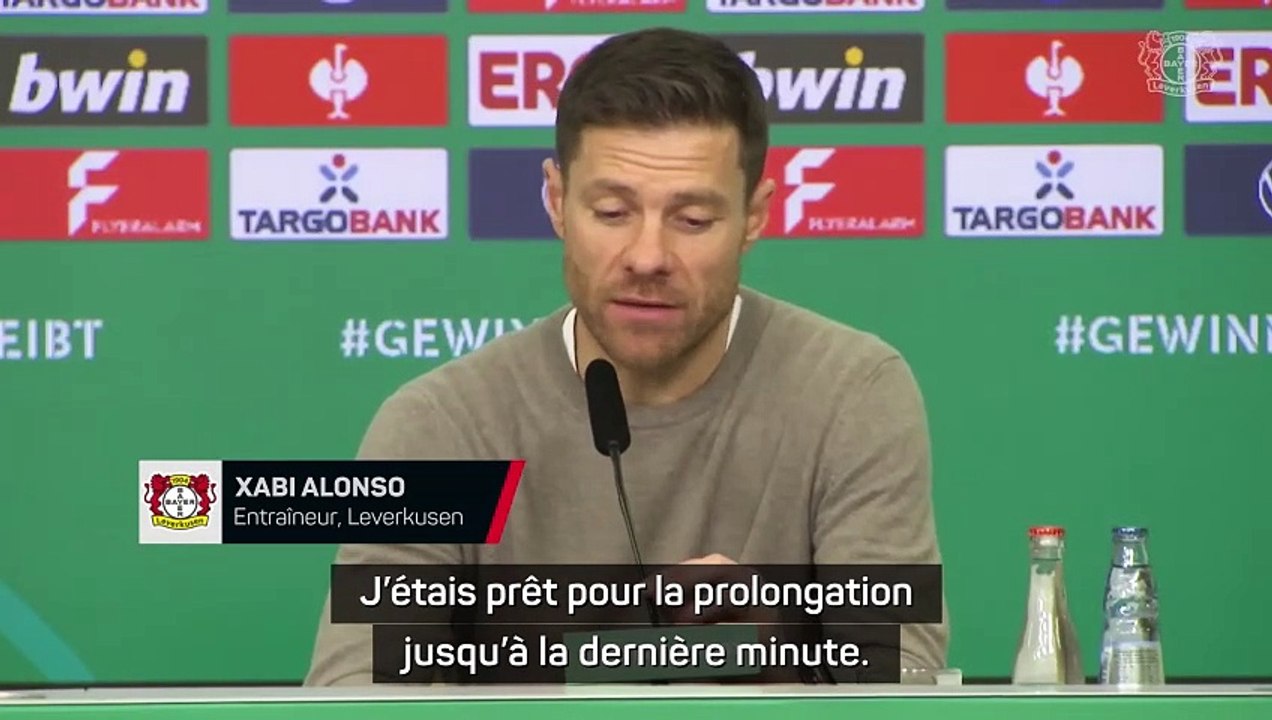 Xabi Alonso : "En ce moment, le mental est très fort"