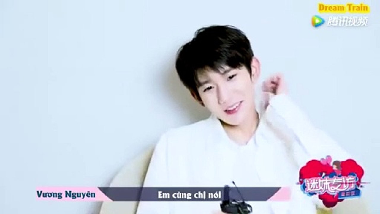 [Vietsub] Vương Nguyên - Trả lời phỏng vấn Tencent Video 18_08_2019