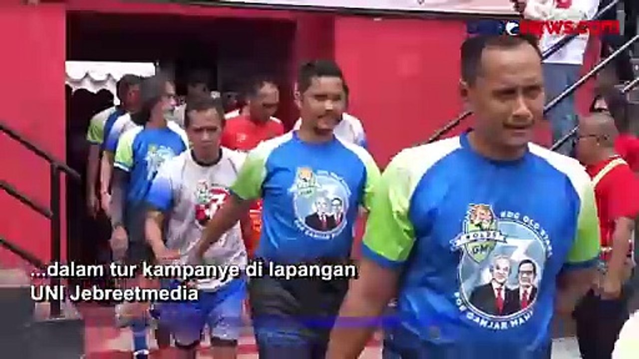 Bandung Old Stars for Ganjar-Mahfud vs Persija Glory, Laga Persahabatan Sepak Bola Tebarkan Pesan Pemilu Damai 2024