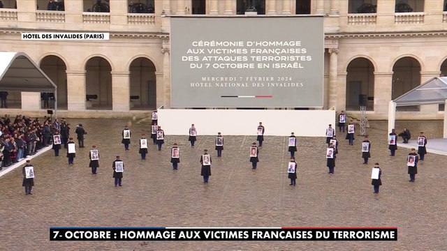 Les portraits des victimes du 7 octobre présentés aux Invalides