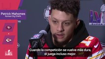 Mahomes, sobre Taylor Swift: 