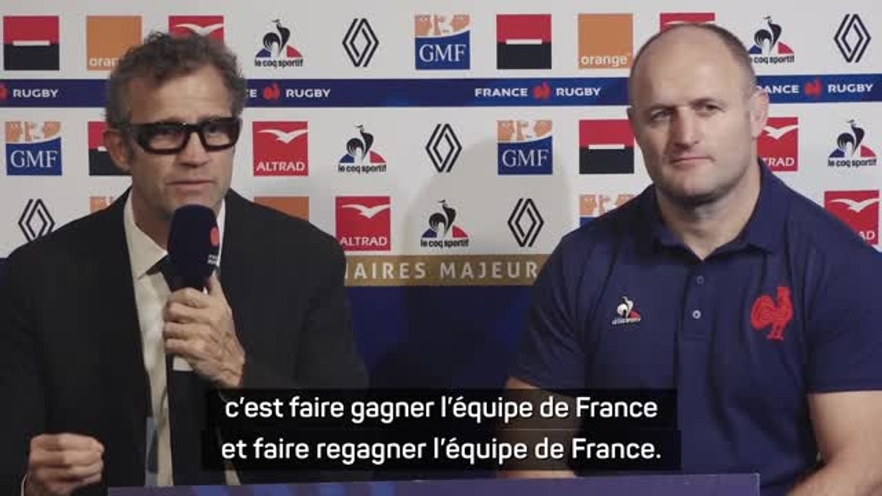 Bleus - Galthié : "Le travail est tourné vers une seule chose : faire regagner l'équipe de France"
