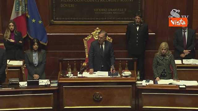La Russa ricorda vittime Foibe in Aula: Silenzio su dramma per fortuna ? stato strappato