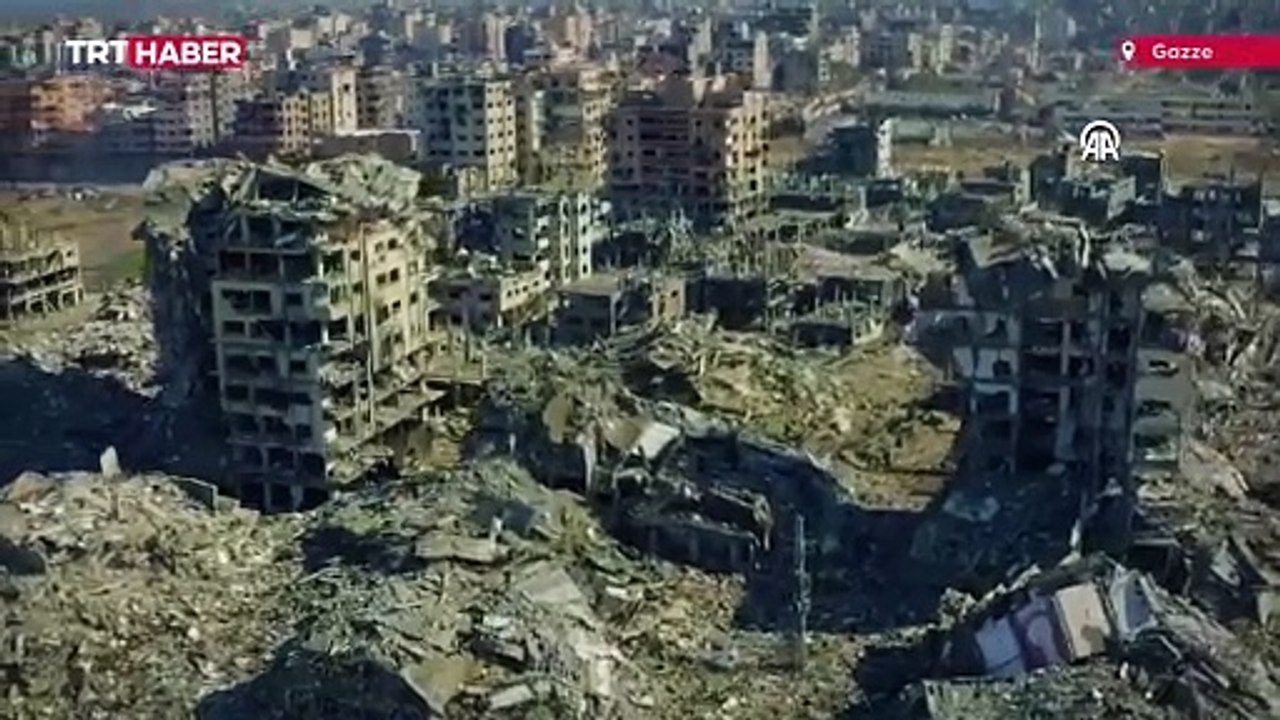 UNRWA Gazze'deki yıkımın boyutunu gözler önüne serdi