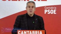 Zuloaga: 'El PP pretende hacer caer a un país para llevarse por delante un gobierno y Buruaga ha empezado por Cantabria'