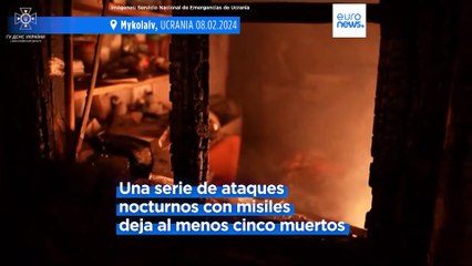 Rusia vuelve a atacar a la población civil en Ucrania