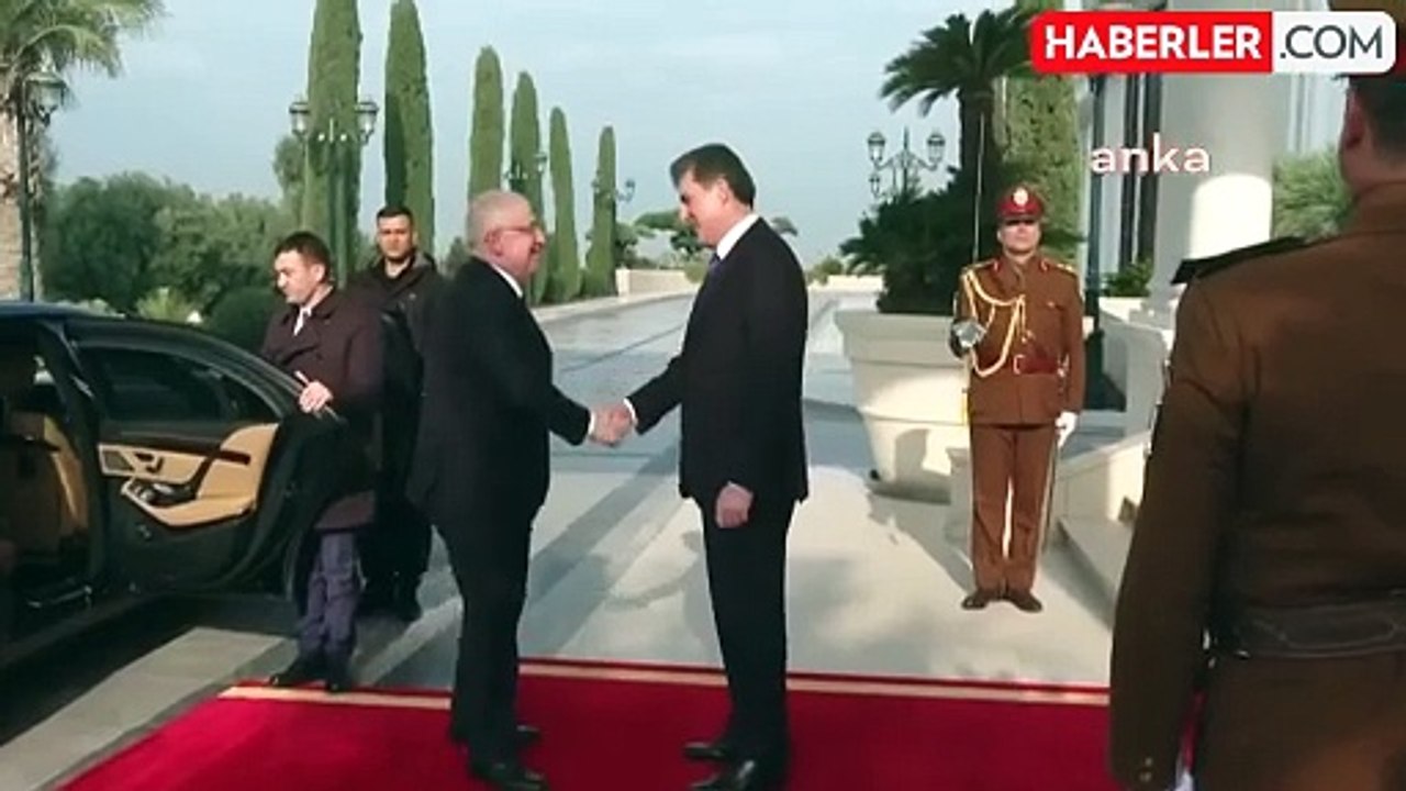 Milli Savunma Bakanı Yaşar Güler, Erbil'de Neçirvan Barzani ile görüştü