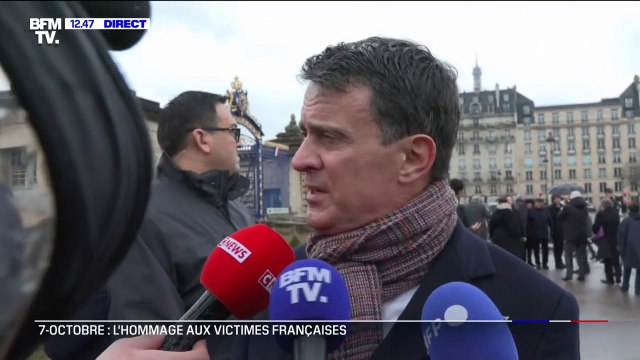 Nous ne pouvons pas les oublier : Manuel Valls s'exprime après l'hommage aux victimes françaises du 7-Octobre