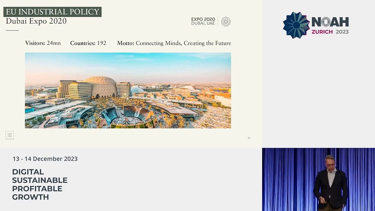 Klaus Hommels in NOAH23 Zurich talking about Dubai Expo - Part 2