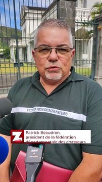 Patrick Beaudron, président de la fédération départementale des chasseurs