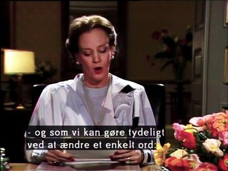 Tải video: Dronningens Nytårstale - Hendes Majestæt Dronning Margrethe |1985| DRTV