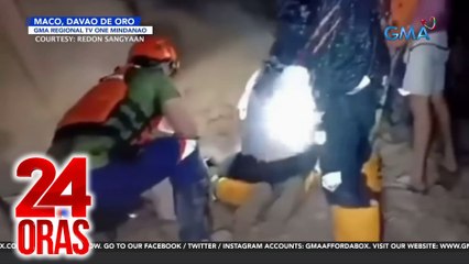 2 bus, natabunan ng gumuhong lupa; 6 patay; 45, nawawala; 30 sugatan | 24 Oras