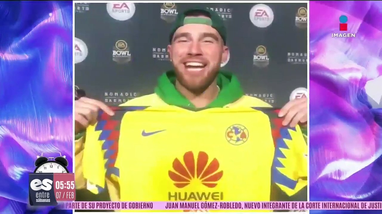 Travis Kelce se declara americanista