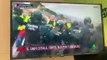 La desproporcionada carga policial contra tractorada en La Rioja