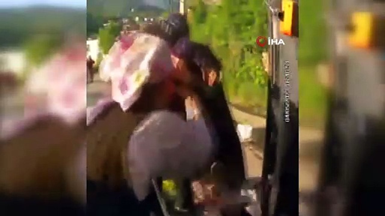 6 kişinin hayatını kaybettiği, 37 kişinin yaralandığı kazanın görüntüleri ortaya çıktı