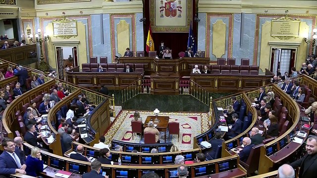 Las críticas al Ejecutivo por la amnistía centran la sesión de control al Gobierno