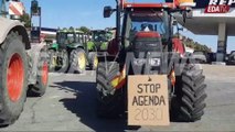 Así impide la Guardia Civil manifestarse en Murcia a los agricultores contra 