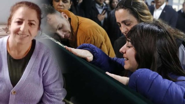 Terör saldırısında katledilen Dilfiraz Karataş son yolculuğuna uğurlandı