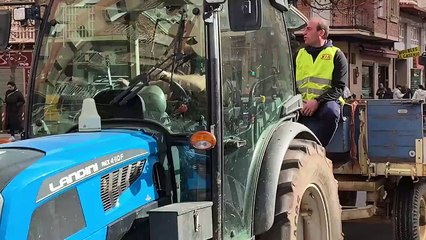 La tractorada toma las calles de Logroño