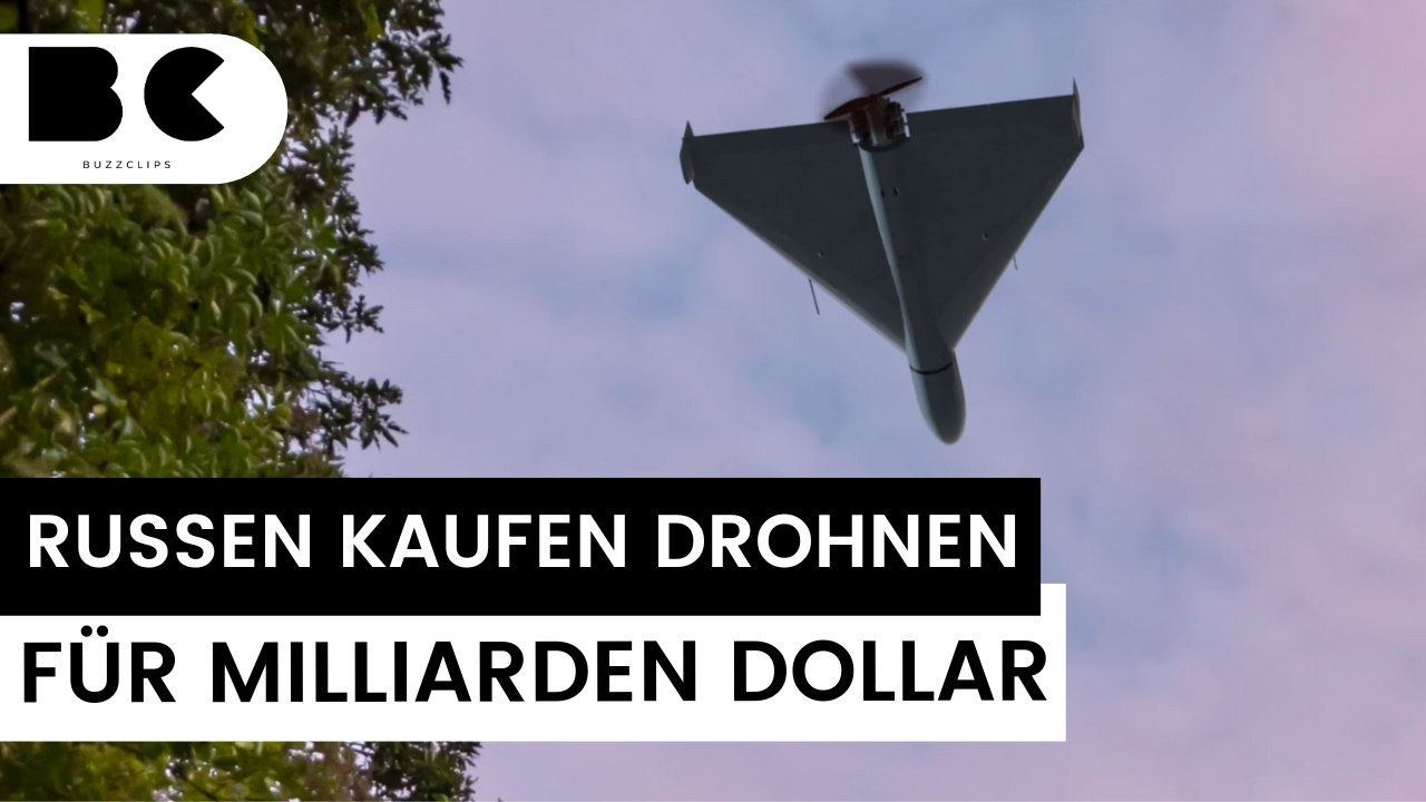 Russland zahlt Milliarden Dollar für iranische Shahed-Drohnen