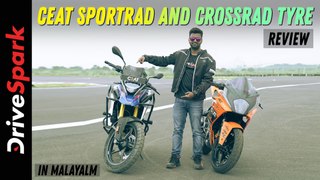 CEAT SteelRad & CrossRad Tyres first ride Review in Malayalam | Abhishek Mohandas