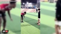 WATCH: Cristiano Jr. humbles IShowSpeed